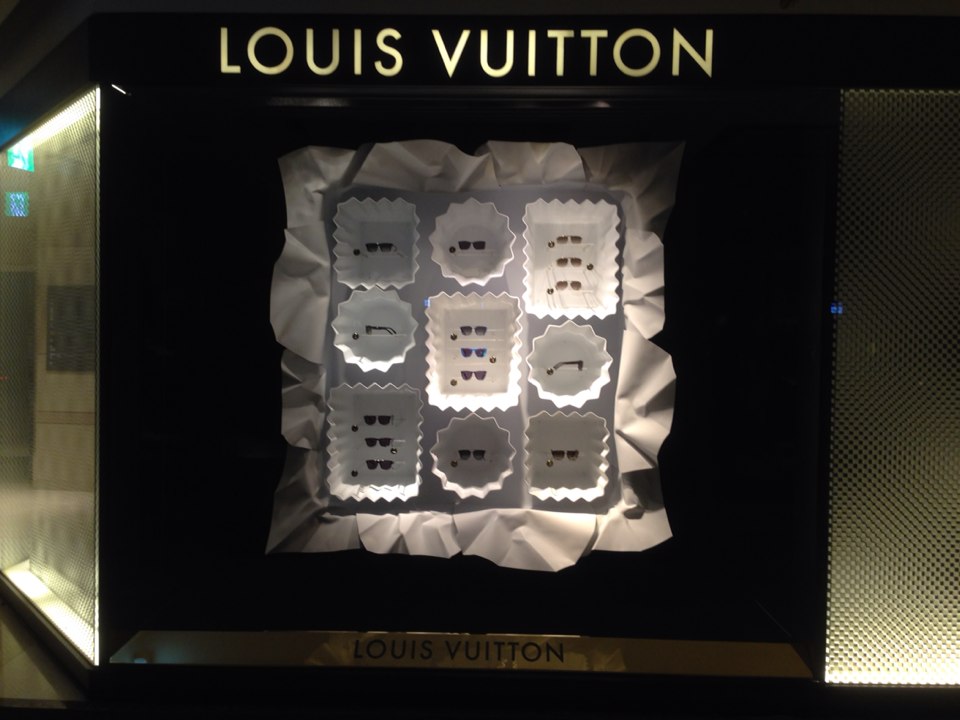 LV chocolate box window display - April 2014